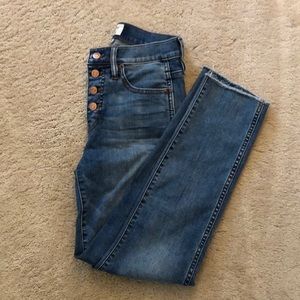 Jcrew Vintage Straight Burton Fly sz 25